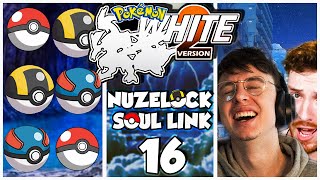 WE GOT THE MEGA TEAM  POKEMON WHITE 2 NUZLOCKE SOUL LINK FT CDAWGVA 16  CAEDREL PLAYS [upl. by Island]