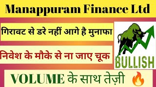 MANAPPURAM FINANCE LTD SHARE NEWS  NEXT TARGET  LATEST NEWS  STOCK ANALYSIS manappuramfinance [upl. by Iclek878]