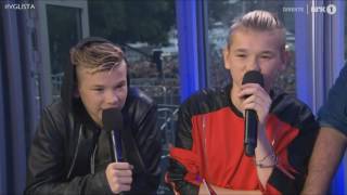 Marcus og Martinus svarer på spørsmål på VG lista 2016 [upl. by Navar]