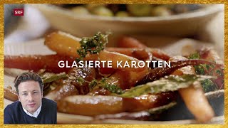 Jamie Oliver  Glasierte Karotten [upl. by Aynad]