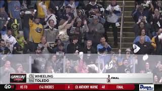 Walleye Win Home Opener Over Wheeling [upl. by Vareck]