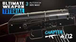 Ultimate Weapon Tutorial  Create a game ready weapon in 3Ds Max  Substance Painter amp Marmoset 412 [upl. by Alfeus701]