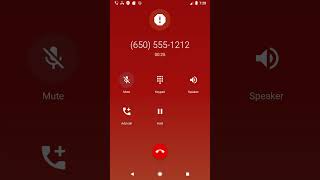 Android 81 incoming suspected spam call [upl. by Nalrah]