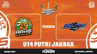 ARAS GADING MUDA JAKARTA vs BLITZ U14 Pi SEMIFINALS KEJURKOT JAKBAR 2024 [upl. by Acired]