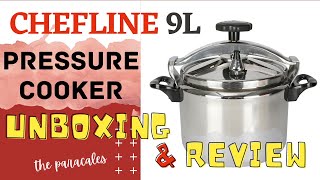 Unboxing Chefline Pressure Cooker  Stainless Steel  Best Material [upl. by Strickman766]