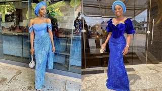 Luxury Asoebi Styles For Beautiful Ladies  Latest Asoebi Styles  Aso ebi Lace Styles  Lace Styles [upl. by Jacobo]