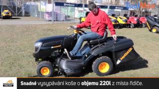 Zahradní traktor MCCulloch M125 97TC od ToolMaxcz [upl. by Sayette]