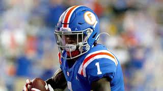 Kadarius Toney WR University of Florida  Toney runs a 439 unofficial forty time Wow [upl. by Eldnar]