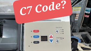 C7 Code ptac not cooling [upl. by Mosora]