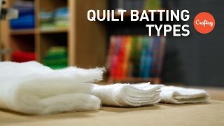 Quilt Batting Types  Quilting FAQs with Amy Gibson [upl. by Vernita]