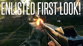 THE BEST FREE TO PLAY WW2 GAME  Enlisted Gameplay [upl. by Inglis309]