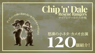 【小ネタ120個】『チップとデールの大作戦 レスキュー・レンジャーズ実写版』に登場するトリビア、カメオ出演キャラクターを一挙解説紹介！【ディズニー ディズニープラス 映画】アルテミシネマ [upl. by Catt178]