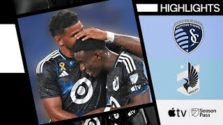 Sporting Kansas City vs Minnesota United  Full Match Highlights quot September 21 2024 [upl. by Anawal125]