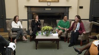 A Fireside Chat “Breaking the StainedGlass Ceiling Women Leaders in the 21st Century Church” [upl. by Brechtel579]