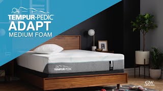 TempurPedic Adapt Medium Foam Mattress Expert Review [upl. by Aseena695]