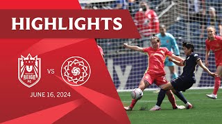 Highlights  Seattle Reign vs Portland Thorns FC  June 16 2024 [upl. by Eilahtan]