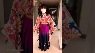 Graduation in Japan Kimono amp Traditional Hairstyles 🌸 [upl. by Varien]