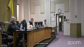 Colfax Countys Regular Commission Meeting 10222024 [upl. by Clabo]