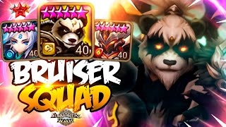 From P1 to P3 with FENG YAN KARNAL and Haegang  Summoners War [upl. by Darra544]