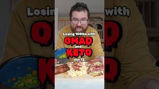 Keto  OMAD Meal Day 1 weightloss intermittentfasting omad keto onemealaday ketodiet [upl. by Eliott]