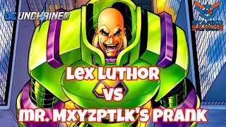 Lex Luthorwithout skin vs Mr Mxyzptlks Prank  DC UNCHAINED [upl. by Danell887]