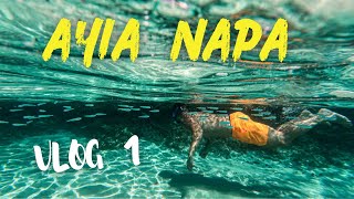 Ayia Napa  Kipar   Vlog 1 [upl. by Chantalle596]