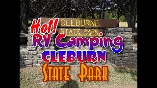 Camping At Cleburne State Park  Texas State Park Camping amp Exploring [upl. by Aynekat]