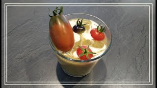 🥒 Soupe froide à la Courgette et Tomate [upl. by Omari]