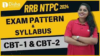 RRB NTPC 2024 Detailed Exam Pattern amp Syllabus CBT1 amp CBT2 rrb ntpc exam [upl. by Htebasyle]