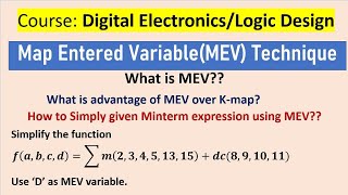 Map Entered Variable MEV [upl. by Retsam844]