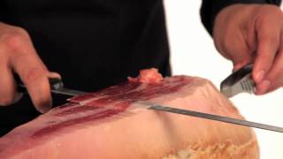 HOW TO CARVE A JOSELITO HAM [upl. by Mossolb383]