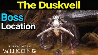 Black Myth Wukong  The Duskveil Boss Location [upl. by Nyrhtak]