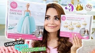 UNBOXING MY NEW BAKING LINE ITEMS  Giveaway [upl. by Euphemia]