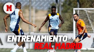 EN DIRECTO I Entrenamiento del Real Madrid previo al duelo ante el Celta de Vigo I MARCA [upl. by Adahsar]