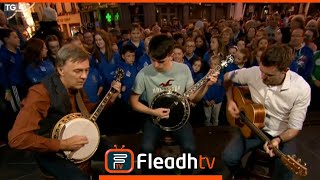 Gerry Banjo OConnor Thomas Aherne amp Fiach OConnor  FleadhTV 2017  TG4 [upl. by Gherlein]