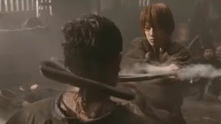 Rurouni Kenshin Origins  Dojo Fight Clip [upl. by Demona]