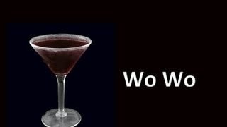 Woo woo Cocktail Drink Recipe [upl. by Creight658]