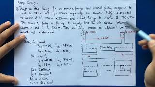 Design of Strap Footing  Eccentric Footing  IOE PU PoU  IIT MU [upl. by Amak]