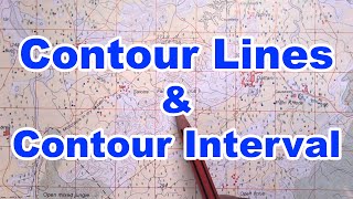 Contour lines and Contour Interval Relief Features in a Toposheet  ICSE Geography [upl. by Tunnell]