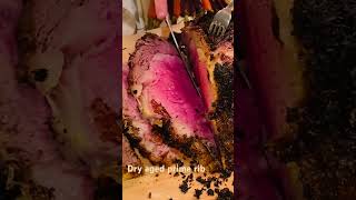 Dry aged prime rib [upl. by O'Dell]