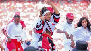 Zuchu  Full Performance On Simba Day At Mkapa Stadium [upl. by Kiyoshi]