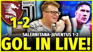 CLAMOROSOOOO GOL IN LIVE LA JUVE VINCE ANCHE QUESTA SALERNITANAJUVENTUS 12 JUVE IMMORTALE [upl. by Einberger705]