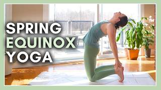 30 min Spring Equinox Yoga  Awakening The Heart [upl. by Okikuy]