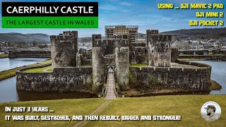 Caerphilly Castle  The Largest in Wales 2nd in Britain [upl. by Aw]