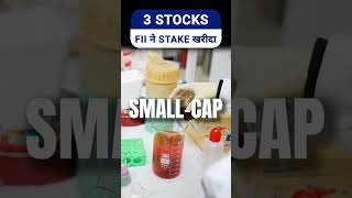 FII is buying these 3 smallcap stocks  Share market basics for beginners  Stocks for beginners [upl. by Ahtiuqal790]