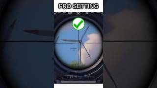 Best PUBG mobile setting ✅ [upl. by Anivla]
