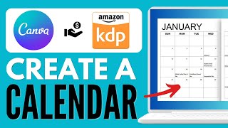 How to Create a Calendar to Sell on Amazon KDP Step by Step [upl. by Etnovert]