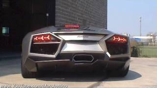 Lamborghini Reventón Roadster Sound Start and Rev [upl. by Lavoie]