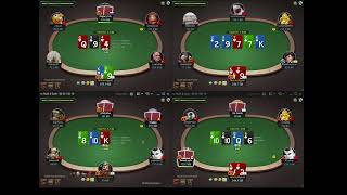 DeepStack Plays NL10 on GG Poker  Raw Footage [upl. by Dachi207]