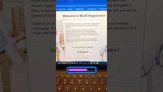 FORGOT to Register for MCAT Exam 😱 premed mcatprep [upl. by Cas]